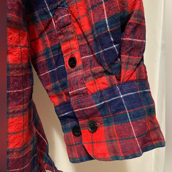 Vintage Men’s Flannel Plaid Shirt Quilted Lining - Picture 6 of 6